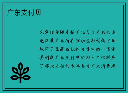 广东支付贝