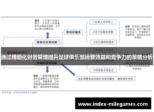 通过精细化财务管理提升足球俱乐部运营效益和竞争力的策略分析